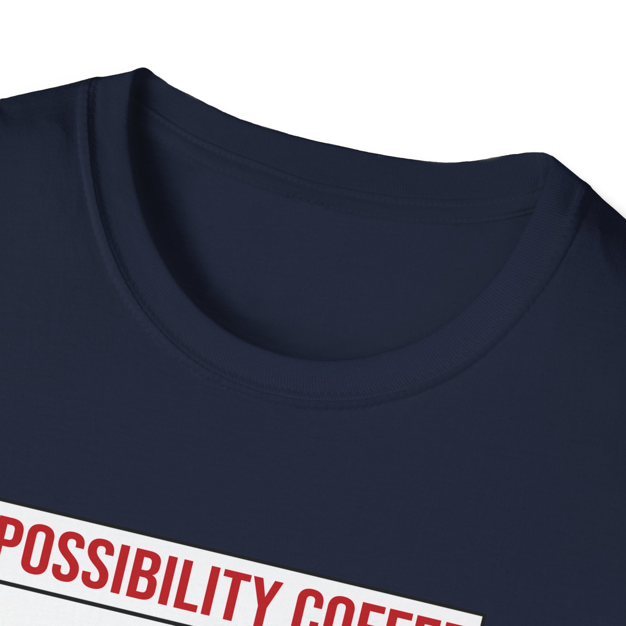 Navy Blue Possibility Coffee Classic Blend T-shirt 