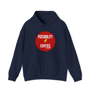 Navy Blue Possibility Coffee Hoodie