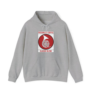 Sports Gray Possibility Coffee Classic Blend Hoodie 