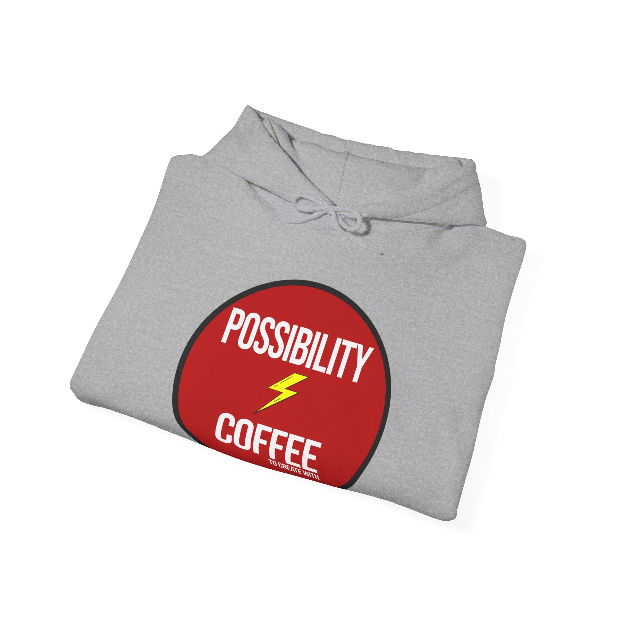 Sports Gray Possibility Coffee Hoodie