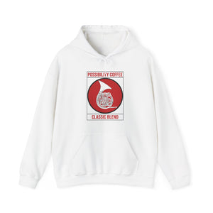 White Possibility Coffee Classic Blend Hoodie 