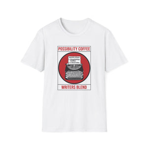 White Possibility Coffee Writers Blend T-Shirt 