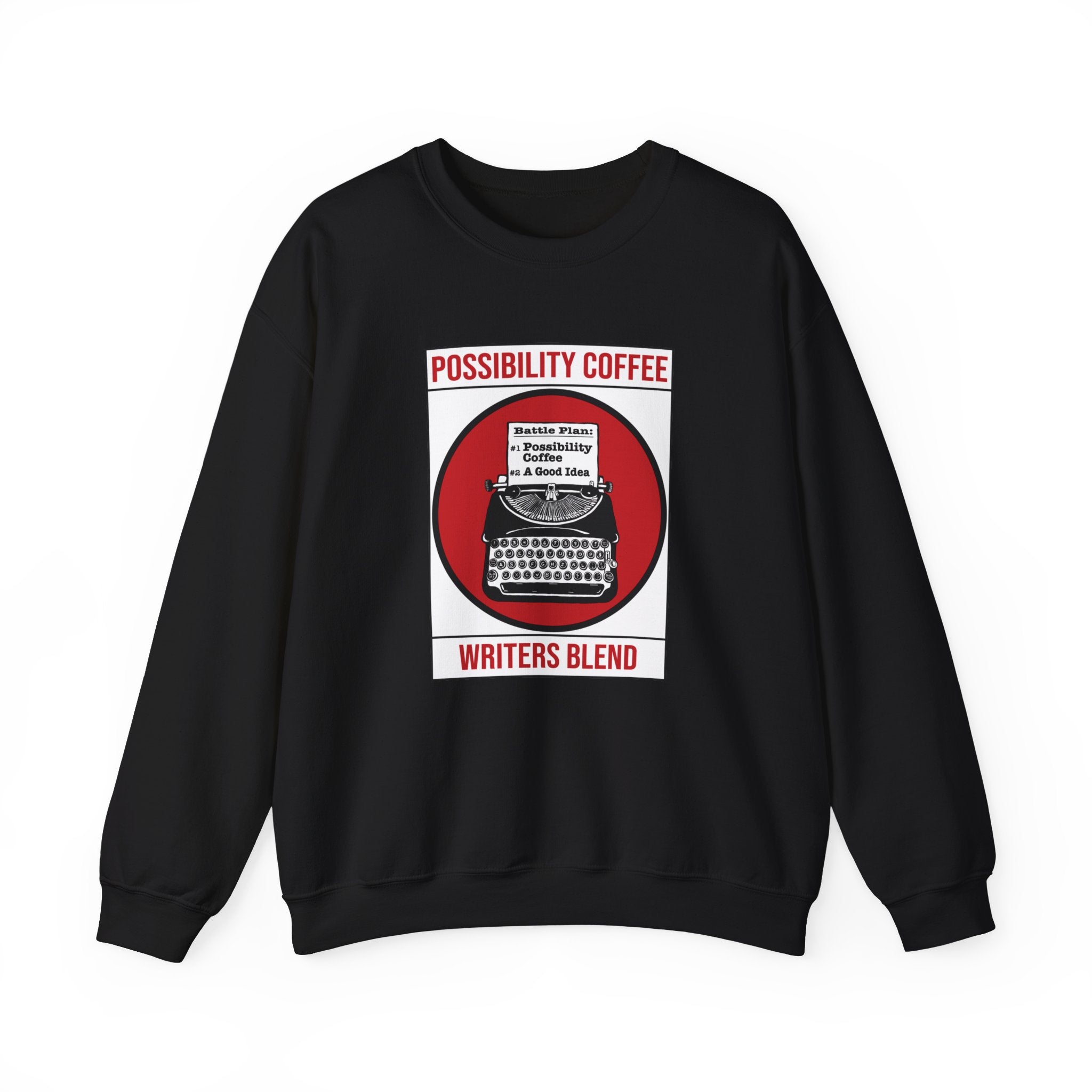  Black Possibility Coffee Writers Blend Sweatshirt