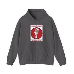 Charcoal Gray Possibility Coffee Mic Drop Hoodie