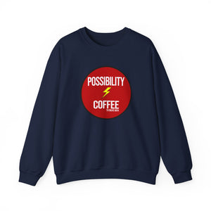 Navy Blue Possibility Coffee Logo Sweatshirt