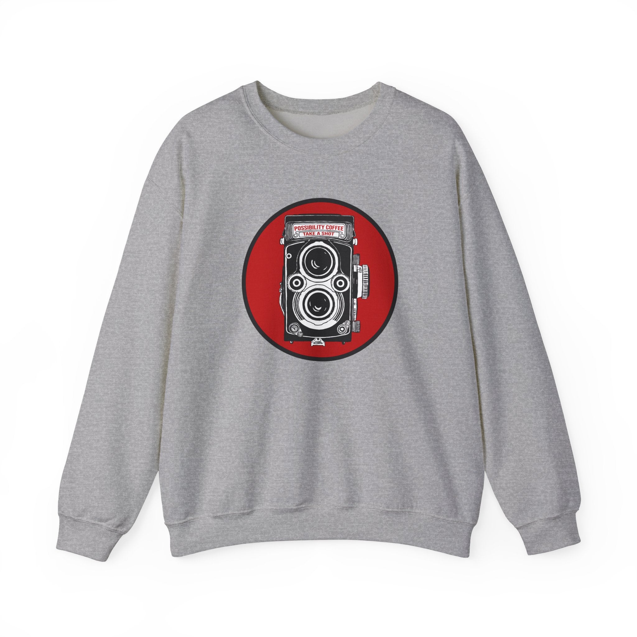 Sports Gray Possibility Coffee Take a Shot Espresso Sweatshirt