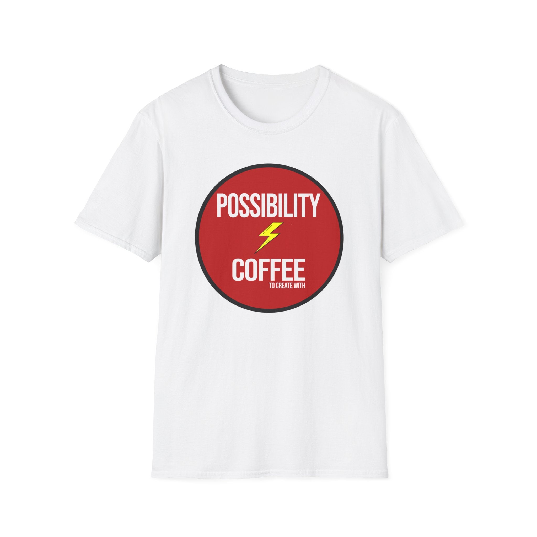 White Possibility Coffee Logo T-Shirt